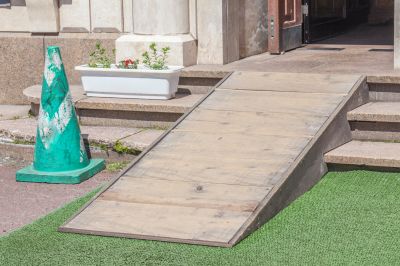 Porch Ramp Construction