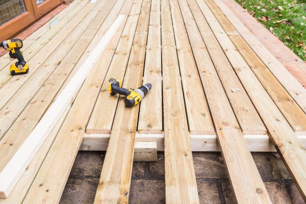 Damaged Deck Boards Repair in Clarkston