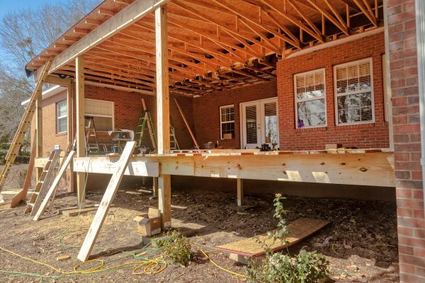Porch Columns Installation in Clarkston