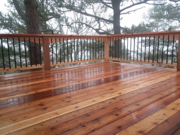 Cedar Deck Repair in Clarkston